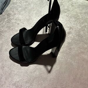 Black heels